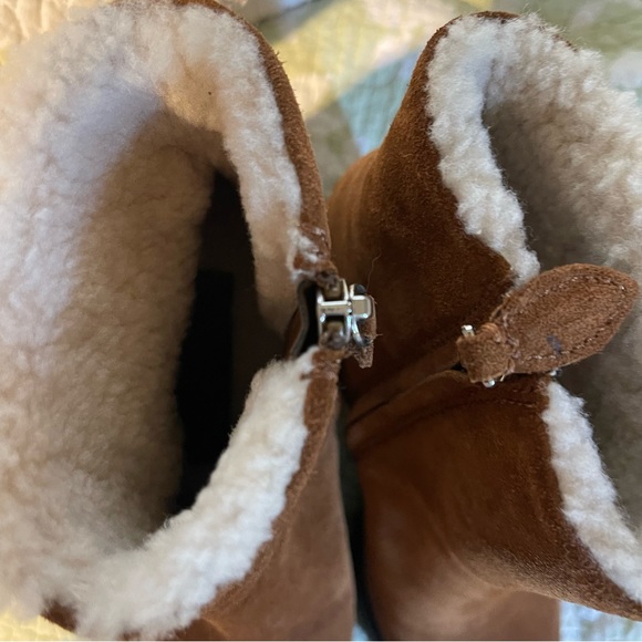 Rebecca Minkoff Brown Suede Boots - Picture 3 of 7